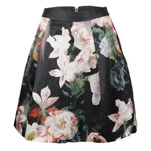 Ted Baker Opulent Floral Skirt - Ted Size 01